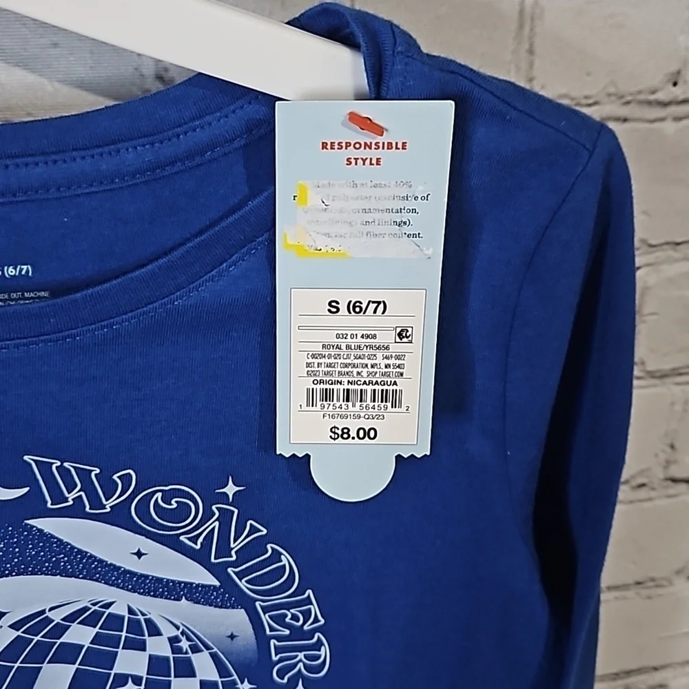 💙 Cosmic wonder disco planet long sleeve tee